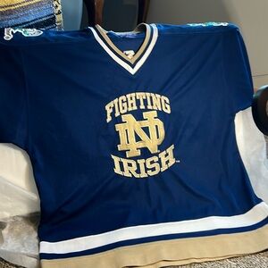 Vintage 90’s University of Notre Dame, Fighting Irish Starter Hockey jersey
